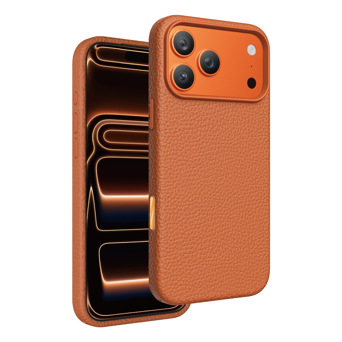 Keephone Apple iPhone 18 Pro Max Lycucci Deri Manyetik Kapak